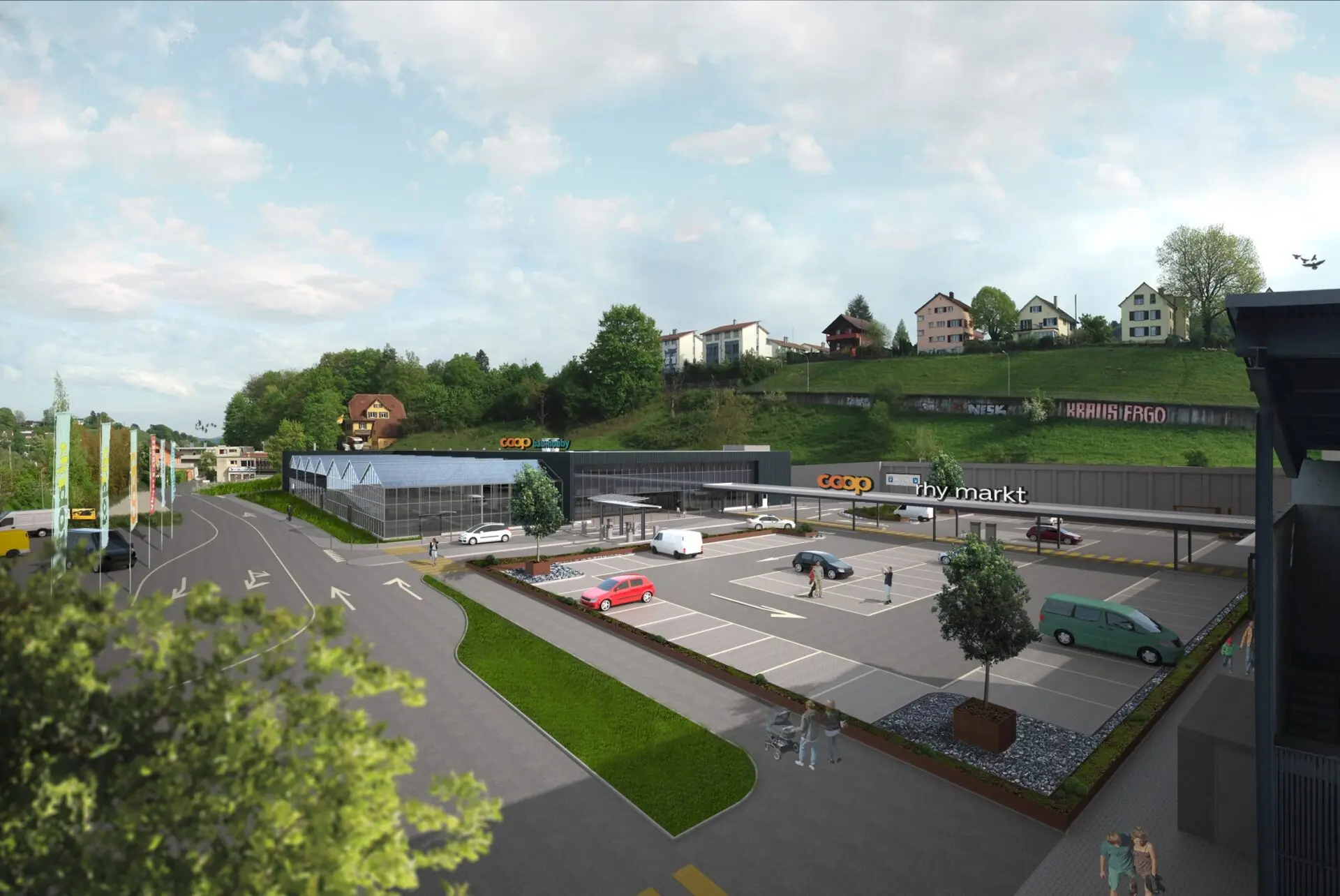 Coop Rhymarkt, Feuerthalen